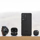 You can see the new Samsung SmartTag tracker on the right.